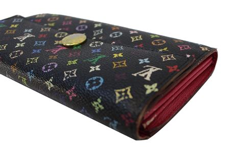 louis vuitton multicolore wallet|louis vuitton sarah long wallet.